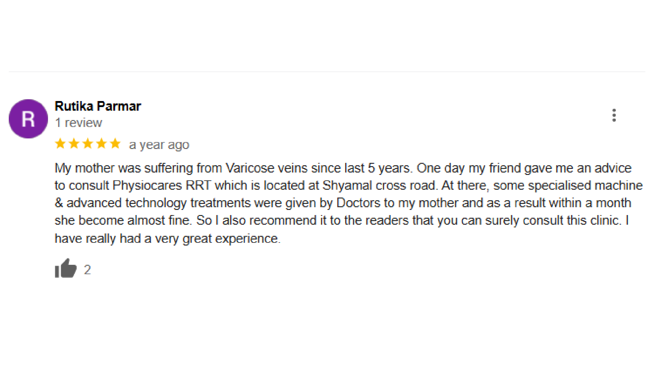 Patient Review Image